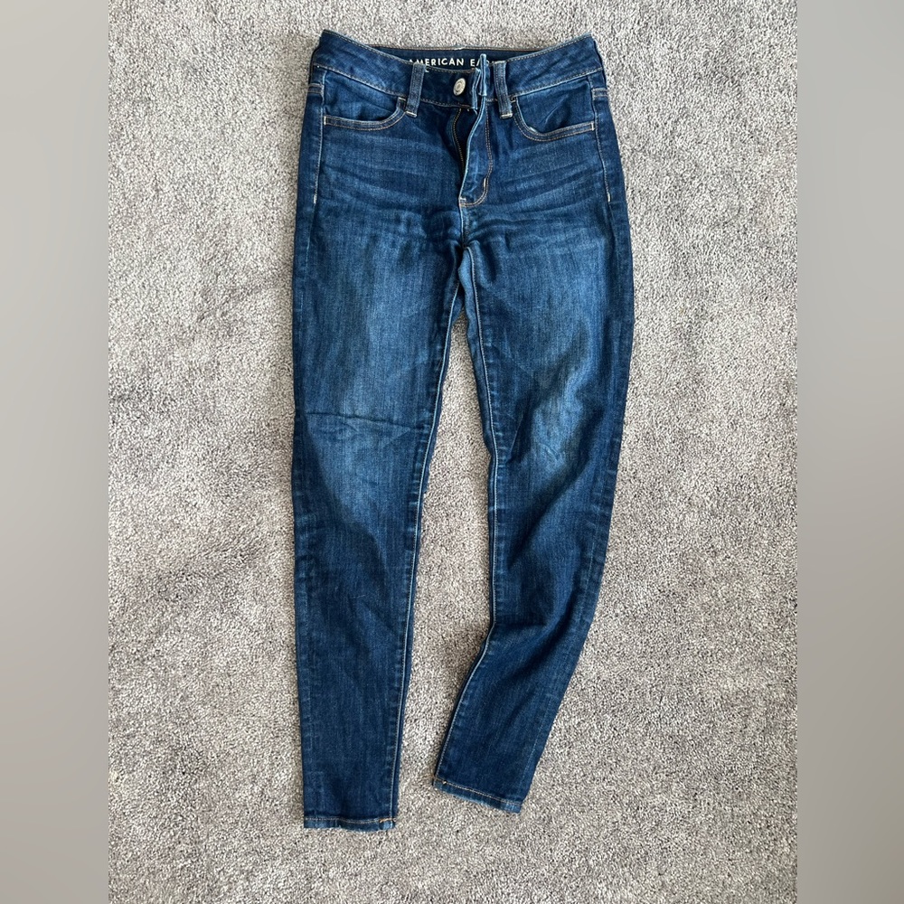 American Eagle Mid-Rise Skinny Jeans